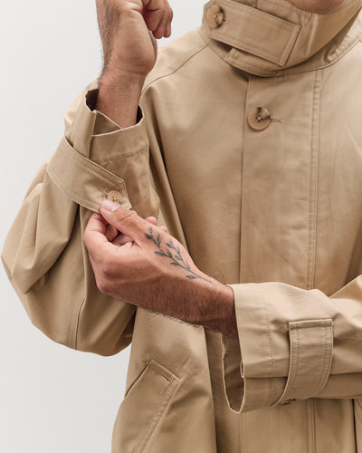 7115 by Szeki Unisex Short Spring Trench, Tan Beige