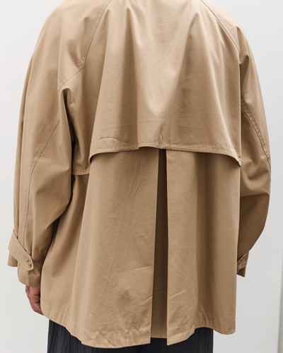 7115 by Szeki Unisex Short Spring Trench, Tan Beige