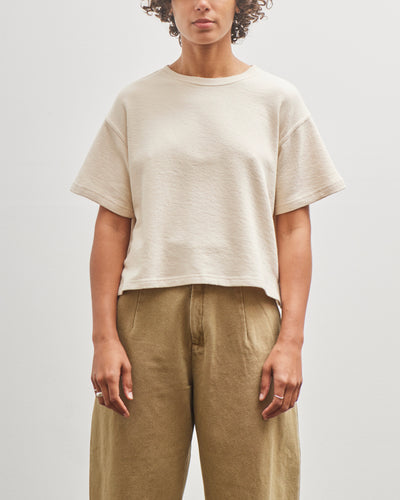 7115 by Szeki Signature Crop Tee, Oatmeal