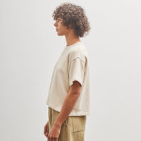 7115 by Szeki Signature Crop Tee, Oatmeal