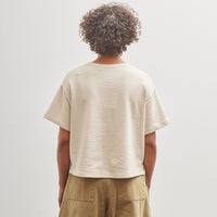 7115 by Szeki Signature Crop Tee, Oatmeal