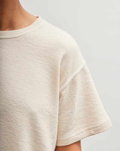7115 by Szeki Signature Crop Tee, Oatmeal
