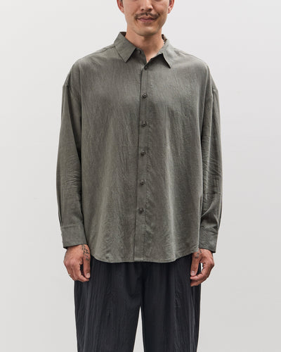 7115 by Szeki Unisex Signature Dolman Shirt, Pewter Green