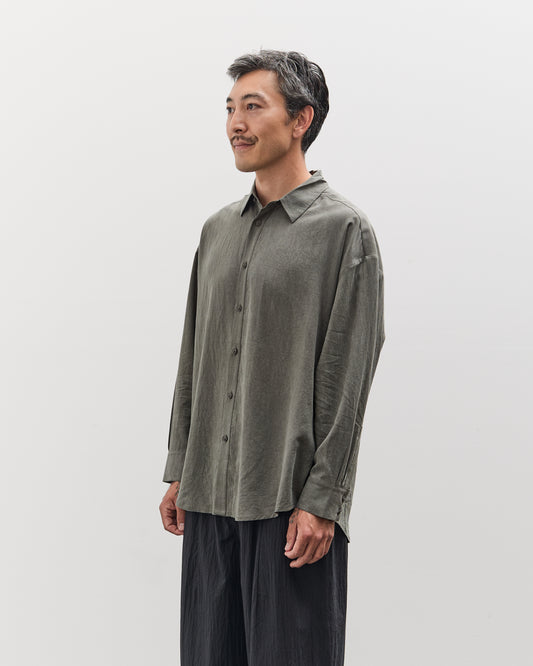 7115 by Szeki Unisex Signature Dolman Shirt, Pewter Green