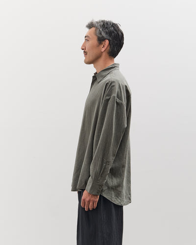 7115 by Szeki Unisex Signature Dolman Shirt, Pewter Green
