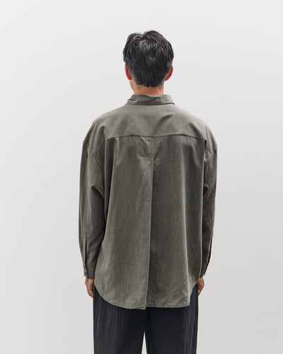 7115 by Szeki Unisex Signature Dolman Shirt, Pewter Green