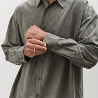 7115 by Szeki Unisex Signature Dolman Shirt, Pewter Green