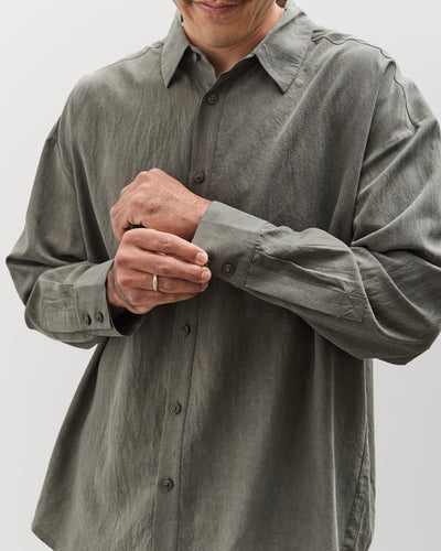 7115 by Szeki Unisex Signature Dolman Shirt, Pewter Green