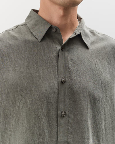 7115 by Szeki Unisex Signature Dolman Shirt, Pewter Green