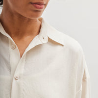 7115 by Szeki Signature Dolman Shirt, Antique White