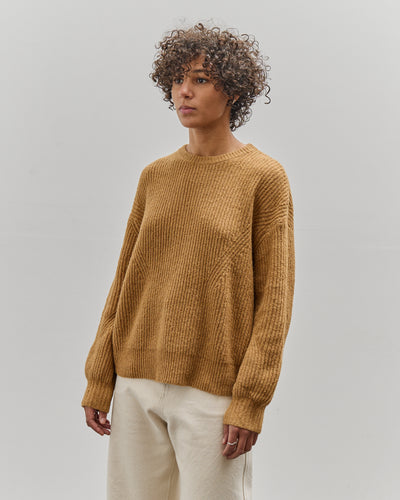 7115 by Szeki Signature Poet Sleeve Sweater, Caramel