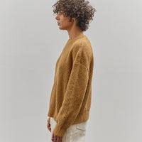 7115 by Szeki Signature Poet Sleeve Sweater, Caramel