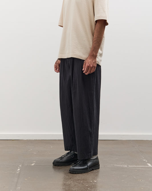 7115 by Szeki Unisex Signature Pleated Trouser, Faded Black