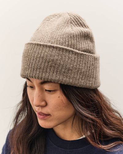 7115 by Szeki Signature Yak Beanie, Taupe