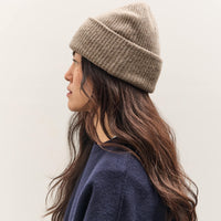 7115 by Szeki Signature Yak Beanie, Taupe