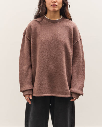 7115 by Szeki Boiled Wool Keepsake Jumper, Mauve