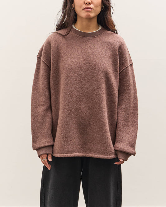 7115 by Szeki Boiled Wool Keepsake Jumper, Mauve