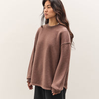 7115 by Szeki Boiled Wool Keepsake Jumper, Mauve