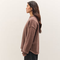 7115 by Szeki Boiled Wool Keepsake Jumper, Mauve