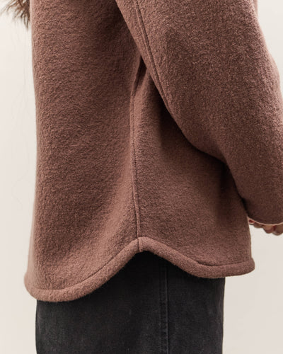 7115 by Szeki Boiled Wool Keepsake Jumper, Mauve