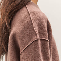 7115 by Szeki Boiled Wool Keepsake Jumper, Mauve