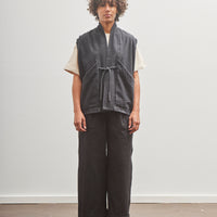 7115 by Szeki Sumo Vest, Faded Black