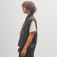 7115 by Szeki Sumo Vest, Faded Black