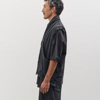 7115 by Szeki Unisex Sumo Vest, Faded Black