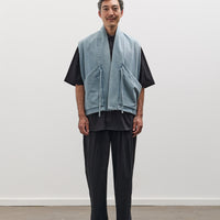 7115 by Szeki Unisex Sumo Vest, Faded Blue