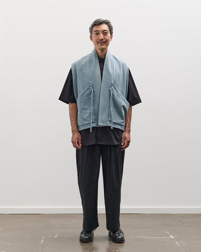 7115 by Szeki Unisex Sumo Vest, Faded Blue