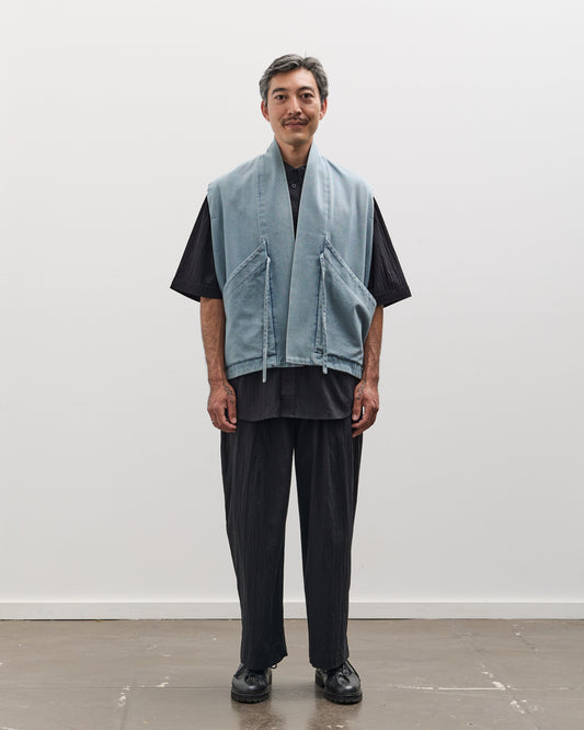 7115 by Szeki Unisex Sumo Vest, Faded Blue