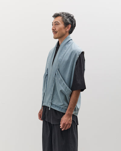 7115 by Szeki Unisex Sumo Vest, Faded Blue