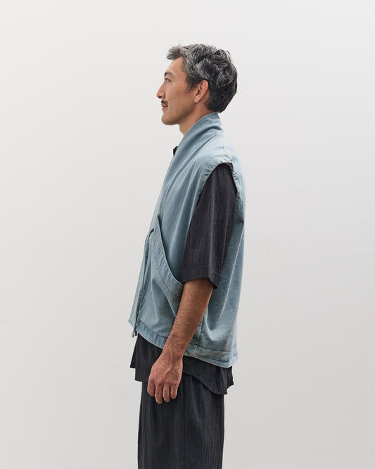 7115 by Szeki Unisex Sumo Vest, Faded Blue