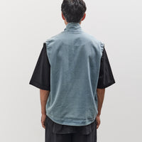 7115 by Szeki Unisex Sumo Vest, Faded Blue