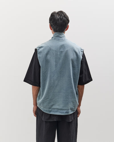 7115 by Szeki Unisex Sumo Vest, Faded Blue