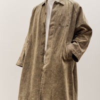 7115 by Szeki Fall Duster Unisex, Spotted Washed Olive