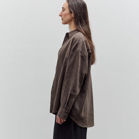 7115 by Szeki Dolman Shirt, Olive Gray