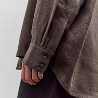7115 by Szeki Dolman Shirt, Olive Gray