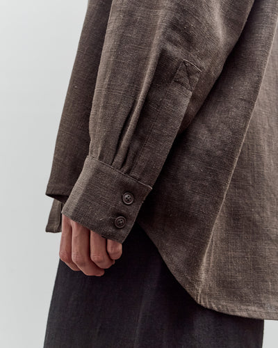 7115 by Szeki Dolman Shirt, Olive Gray