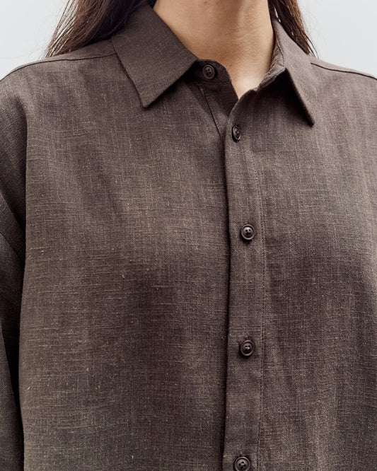 7115 by Szeki Dolman Shirt, Olive Gray