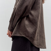 7115 by Szeki Dolman Shirt, Olive Gray