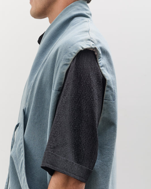 7115 by Szeki Unisex Sumo Vest, Faded Blue