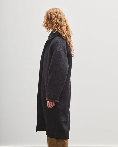 7115 by Szeki Wool Fall Coat, Black