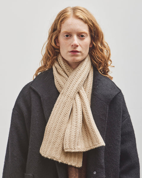 7115 by Szeki Signature Cross Scarf, Almond – Glasswing