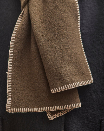 7115 by Szeki Boiled Wool Scarf, Kelp