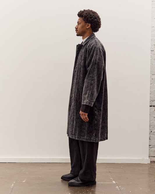 7115 by Szeki Fall Duster, Spotted Washed Black