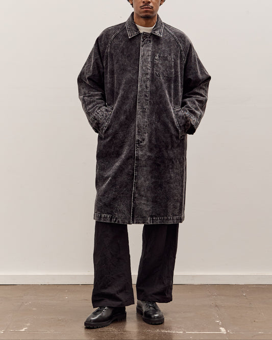 7115 by Szeki Fall Duster, Spotted Washed Black