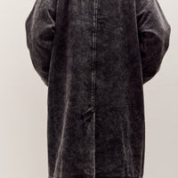 7115 by Szeki Fall Duster, Spotted Washed Black