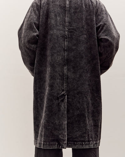 7115 by Szeki Fall Duster, Spotted Washed Black