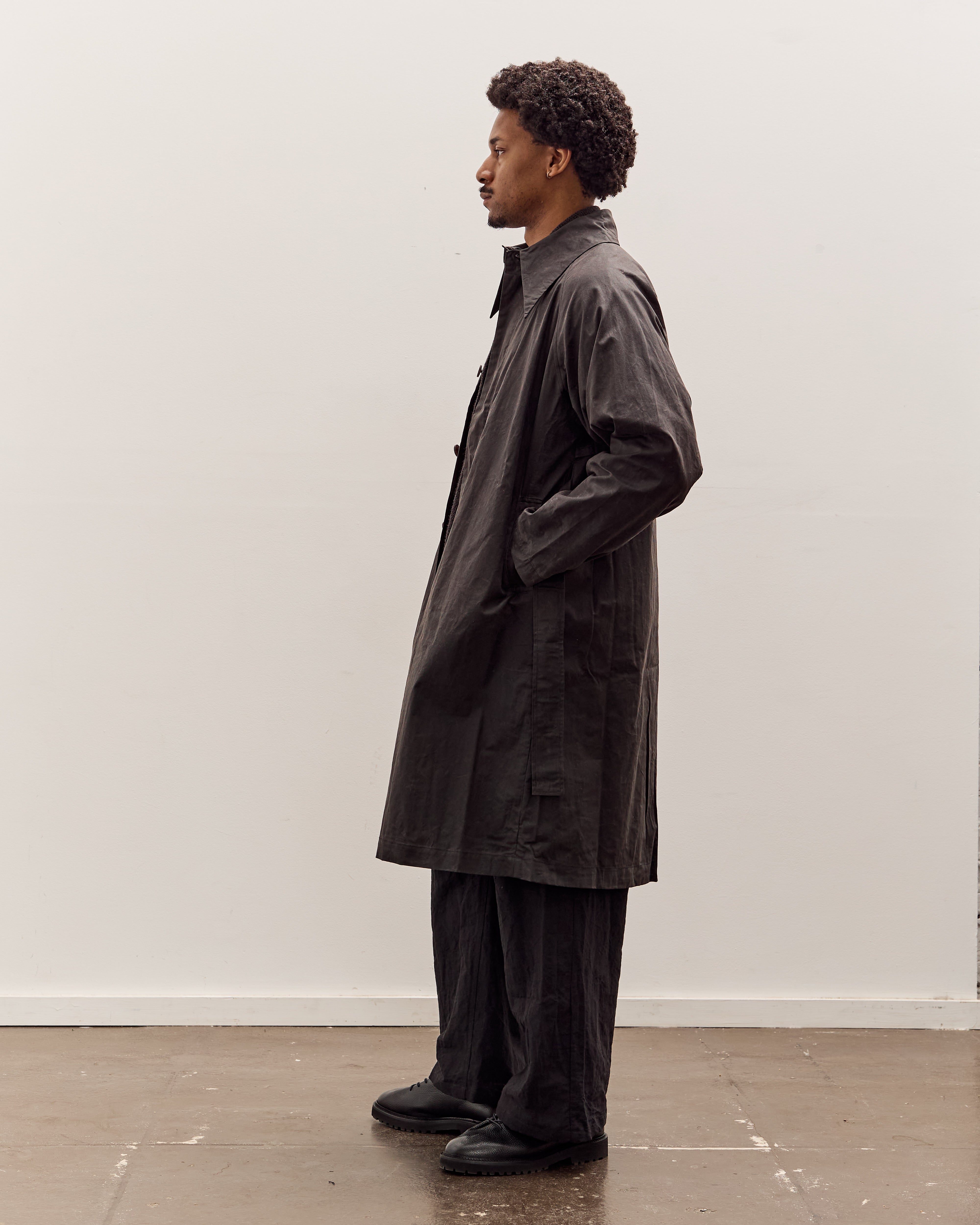 7115 by Szeki Spring Trench Overcoat - Waxed Edition Unisex